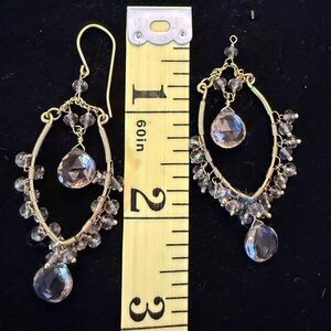 Stella & Dot Juliette Gem Drop Earring GUC